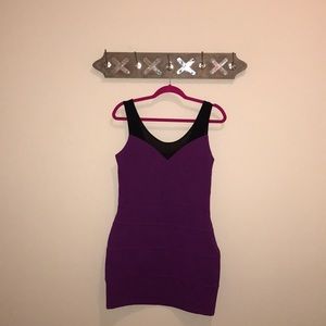 EXPRESS Purple dress